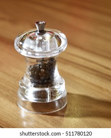 Pepper Grinder(clear) In Restaurant

