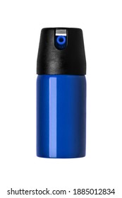 Pepper spray isolate on a white background. Non-lethal means of self-defense.