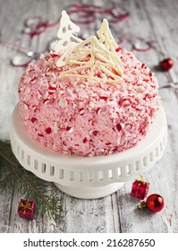 Peppermint Ice-cream Cake