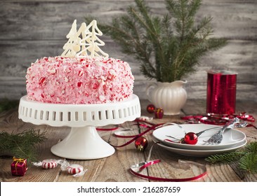 Peppermint Ice-cream Cake