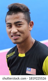 PERAK, MALAYSIA : Malaysia National Hockey, Muhammad Firhan Ashari, At Sultan Azlan Shah Cup 2015 At 24th Men`s International Hockey Tournament Sultan Azlan Shah Cup On 2015