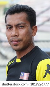 PERAK, MALAYSIA : Malaysia National Hockey Squad, Shahrun Nabil, At Sultan Azlan Shah Cup 2015 At 24th Men`s International Hockey Tournament Sultan Azlan Shah Cup On 2015