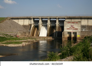 Percy Priest Dam In East Nashville