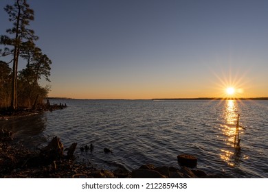 Perdido Bay Sunset At PCC West Campus