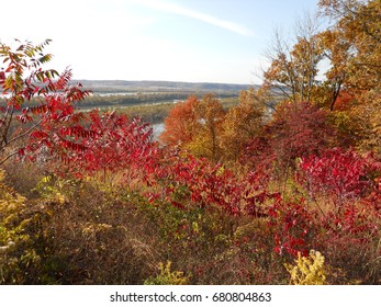 Pere Marquette State Park In Autumn, Grafton, IL