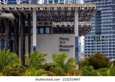 Perez Art Museum In Miami - MIAMI, USA - FEBRUARY 14, 2022