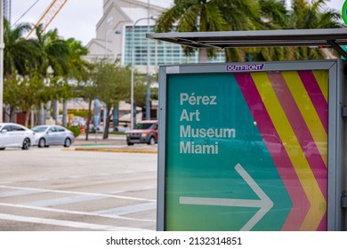 Perez Art Museum In Miami - MIAMI, USA - FEBRUARY 14, 2022