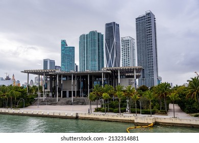 Perez Art Museum In Miami - MIAMI, USA - FEBRUARY 14, 2022