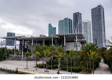 Perez Art Museum In Miami - MIAMI, USA - FEBRUARY 14, 2022