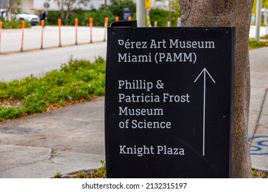 Perez Art Museum In Miami - MIAMI, USA - FEBRUARY 14, 2022