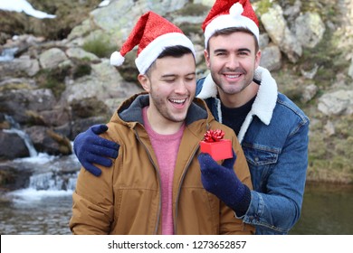 The Perfect Gay Couple In Christmas 