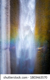 Perfect Rainbow Waterfall In Yosemite