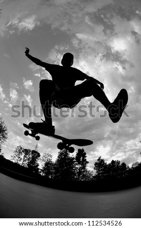 Similar – Foto Bild Nachtaktiv Skateboarding