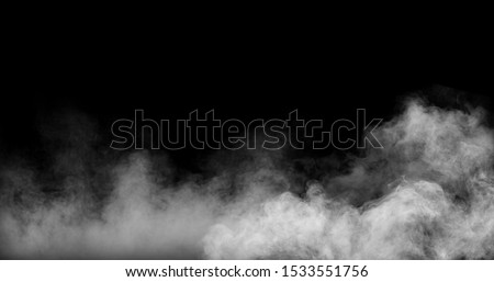 Perfect Smoke Effect Stock Image