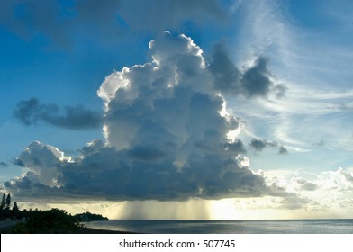 Perfect Storm In Key West Islands, Florida