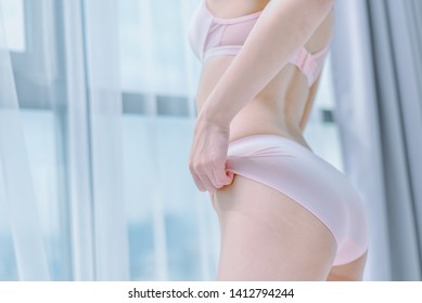 Ass In Pink Panties