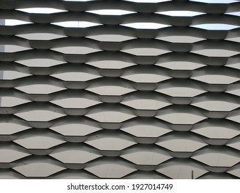 Perforated Expanded Metal Mesh Texture 