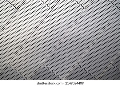 Perforated Metal Panel Texture Pattern Stock Photo 2149024409 ...