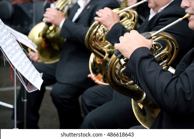 Performance Of The Brass Band