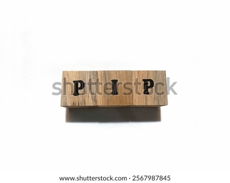 Performance Improvement Plan, PIP on letter blocks
