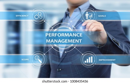 Performance Management Efficiency Improvement Business Technology Stock ...