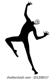 2,011 Mime Dance Images, Stock Photos & Vectors | Shutterstock