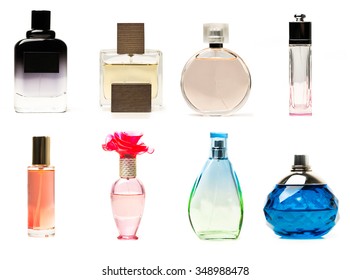 Perfume Bottles Collage