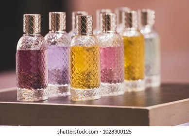 Perfume Bottles In A Store In Milan