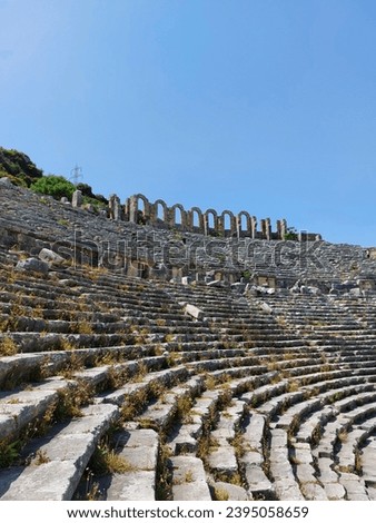 Perge Ancient City Roman Amphitheatre (Second largest)