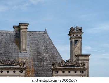 Period French Renaissance Architecture That Blends Traditional French Medieval Forms With Classical Renaissance Structures