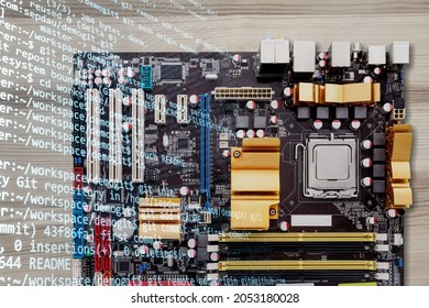 Peripheral Component Interconnect Express Computer Bus Stock Photo ...