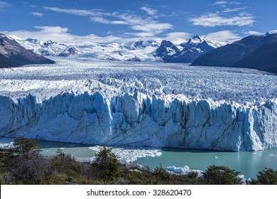 Panoramic View Perito Moreno Glacier Argentine Stock Photo (Edit Now ...