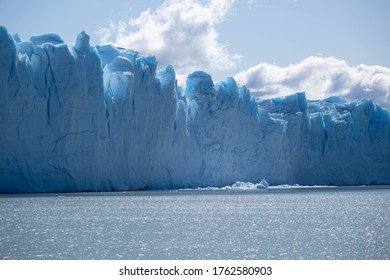 Perito Moreno Glacier Front Wall In Patagonia Argentine