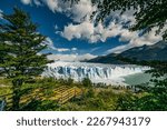 Perito Moreno Glacier, Los Glaciares National Park, Lago Argentino Department,  Santa Cruz Province, Republic of Argentina,Patagonia, Southern Cone, South America