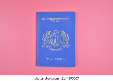 Perlis, Malaysia - April 12 2022: The Restricted Travel Document Is A Valid Travel Document Issued By The Malaysia Government For The Purpose Of Travelling To East Malaysia.