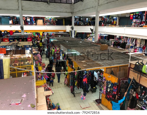 Perlismalaysia 1212018 People Shopping Morning Market Stock Photo Edit Now 792472816