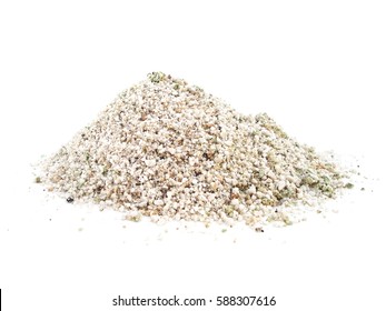 Perlite Fertilizer Isolated