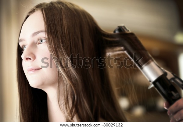 Perm Hair Salon Spa Stock Photo Edit Now 80029132