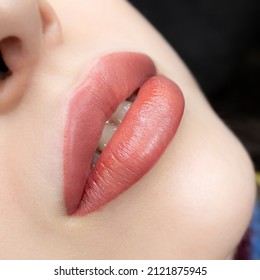 Permanent Lip Makeup, Lip Tattoo Lipstick Effect