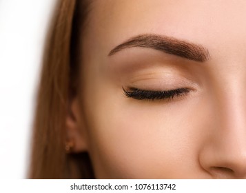 Permanent Make Up On Eyebrows.