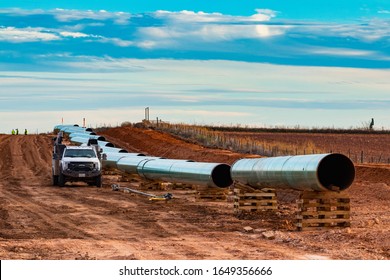 Permian Basin Oil And Gas Pipeline Construction