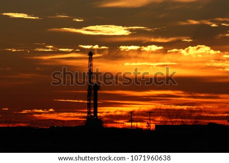 Permian Basin sunset