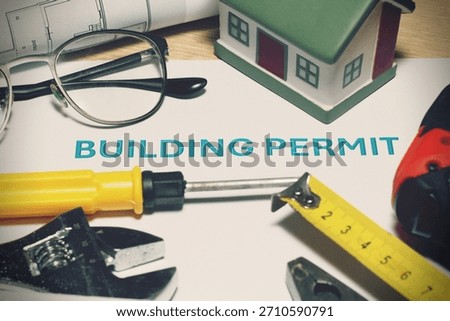 Permit about building activity and construction industry