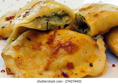 Perogies With Onions