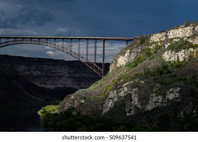 Perrine Bridge In Twin Falls Idaho