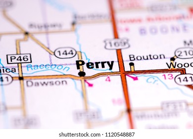 Map Of Perry Iowa