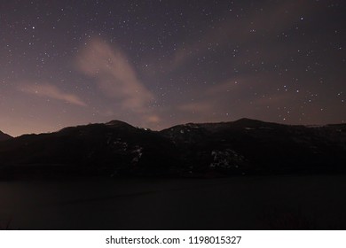 Perseid Meteor Shower And Stars