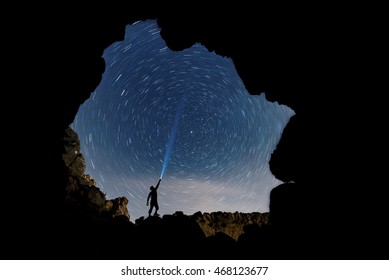 Perseus constellations and meteor shower - Powered by Shutterstock