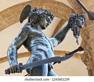 Perseus And Medusa In Florence