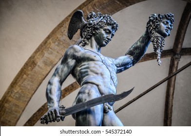 Perseus And Medusa In Florence